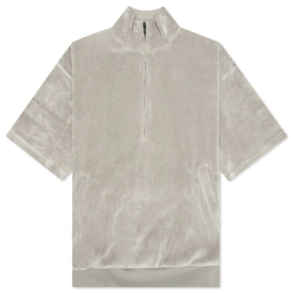 Fear of God Essentials Women's XL Velour Half Zip Mockneck Oversized Baggy 90s - Picture 1 of 9